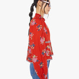 Mother - Alix Of Bohemia Annabel Shirt - Red Carmine