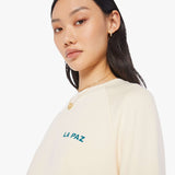 Mother - La Paz Cunha Sweatshirt - Palm Ecru