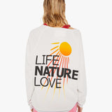 Mother - FREECITY LNLSUN Superyumm Biggie Raglan - Chalk Glass