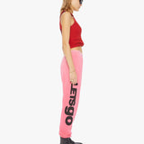 Mother - FREECITY LETSGO OG Superyumm Sweatpant - Pink Plant