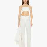 Mother - Alix Of Bohemia Colette Picnic Eyelet Pant - Ivory