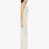 Mother - Alix Of Bohemia Adele Pearl Crochet Dress - Ivory