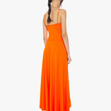 Mother - Maria Cher Francine Midi Dress - Orange