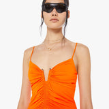 Mother - Maria Cher Francine Midi Dress - Orange