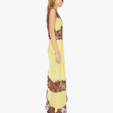 Mother - Maria Cher Lex Midi Dress - Yellow