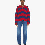 Mother - XiRENA Brenton Sweater - Red Blue