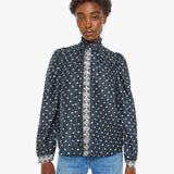 Mother - Alix Of Bohemia Annabel Shirt - Raven Dot