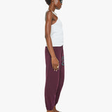 Mother - FREECITY Large Sweatpant - Eggplant