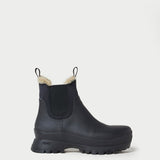 Roeffler Randall - Tara Black Shearling-Lined Boot