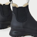 Roeffler Randall - Tara Black Shearling-Lined Boot