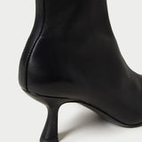 Roeffler Randall - Thandy Black Curved Heel Bootie