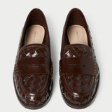 Roeffler Randall - Rachel Espresso Woven Loafer