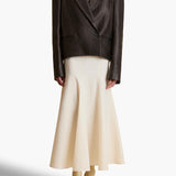 Khaite - Lenno Skirt in Natural