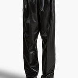 Khaite - Trenton Pant in Black Leather