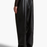 Khaite - Trenton Pant in Black Leather