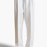 Khaite - Trenton Pant in Chalk