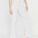 FRAME - The Slouchy Straight -- White