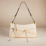 MANU ATELIER - Three Zipped Baguette Ivory Soft