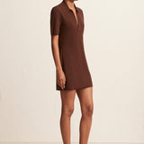 Matteau - Polo Knit Dress - Cacao