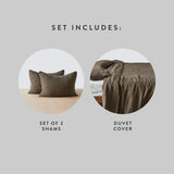 The Citizenry - Organic Cotton Gauze Duvet Set