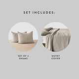 The Citizenry - Organic Cotton Gauze Duvet Set