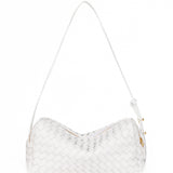 Elleme - Trousse Woven Leather White