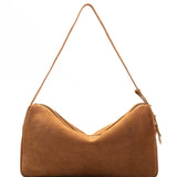 Elleme - Trousse Large Suede Cognac