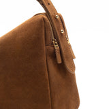 Elleme - Trousse Large Suede Cognac