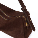 Elleme - Trousse Large Suede Brownie-Pre order delivery in 3 weeks