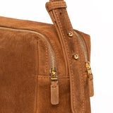 Elleme - Trousse Suede Cognac