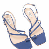 Elleme - Twist Sandal  Leather Riviera Blue