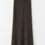 almadalabel - Umi Brushed Cashmere Skirt, chocolate