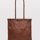 St. Agni - PRE-ORDER: Bagu Woven Tote - Antique Tan