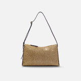 MANU ATELIER - Mini Prism Gold Mesh & Black Suede