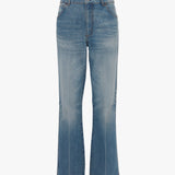 Victoria Beckham - Relaxed Flared Jean In Broken Vintage Wash