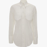 Victoria Beckham - Pocket Detail Shirt In White