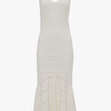 Victoria Beckham - Cut-Out Detail Cami Dress In White