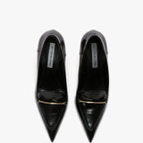 Victoria Beckham - Loafer Pump In Black Calf Leather