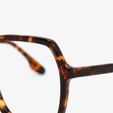 Victoria Beckham - Guilloche Frame Opticals In Dark Havana