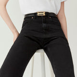 Victoria Beckham - Exclusive Julia High Waisted Jean In Washed Black