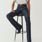 Victoria Beckham - Exclusive Julia High Waisted Jean In Indigo Rinse