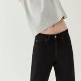 Victoria Beckham - Exclusive Bernie Relaxed Jean In Washed Black