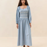 Roeffler Randall - Vineta Gathered Dress