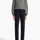 Khaite - Viola Sweater in Midnight and Glaze Stripe