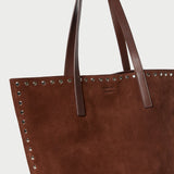 Roeffler Randall - Walker Espresso/Silver Tote