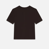 FRAME - The Rib Baby Tee -- Espresso