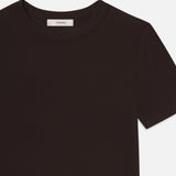 FRAME - The Rib Baby Tee -- Espresso