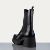 FRAME - Lumi Lug Boot -- Noir