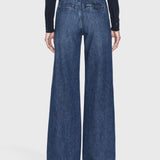 FRAME - The Tailored Denim Trouser -- Monday