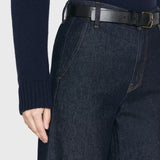 FRAME - The Tailored Denim Trouser -- Rinse